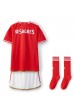 Fotbalové Dres Benfica Dětské Domácí Oblečení 2023-24 Krátký Rukáv (+ trenýrky)